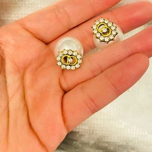 Handmade s925 Earring double with 2 side